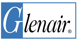 Image of the Glenair logo, featuring the company's distinctive emblem and brand identity.